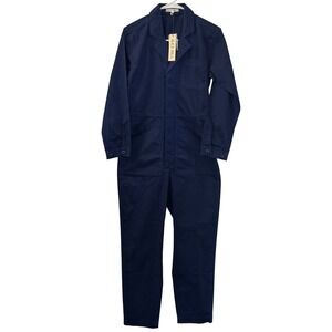 ALEX MILL Standard Jumpsuit Dark Navy Utility Cotton Elastane XS Casual Designer